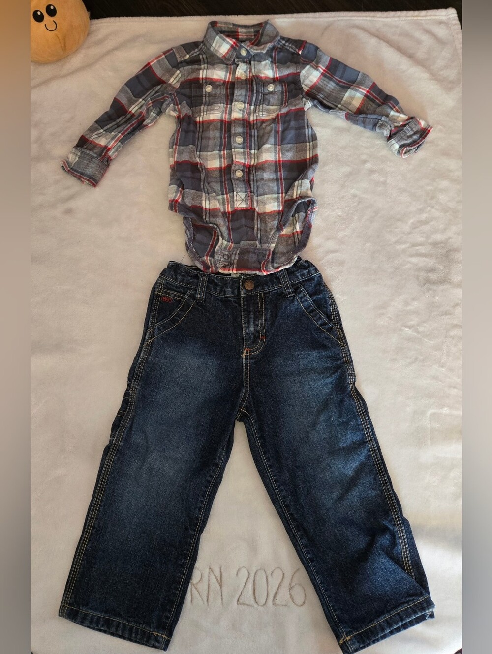 Vintage OshKosh B'gosh 24M Baby Outfit - Perfect For Fall!